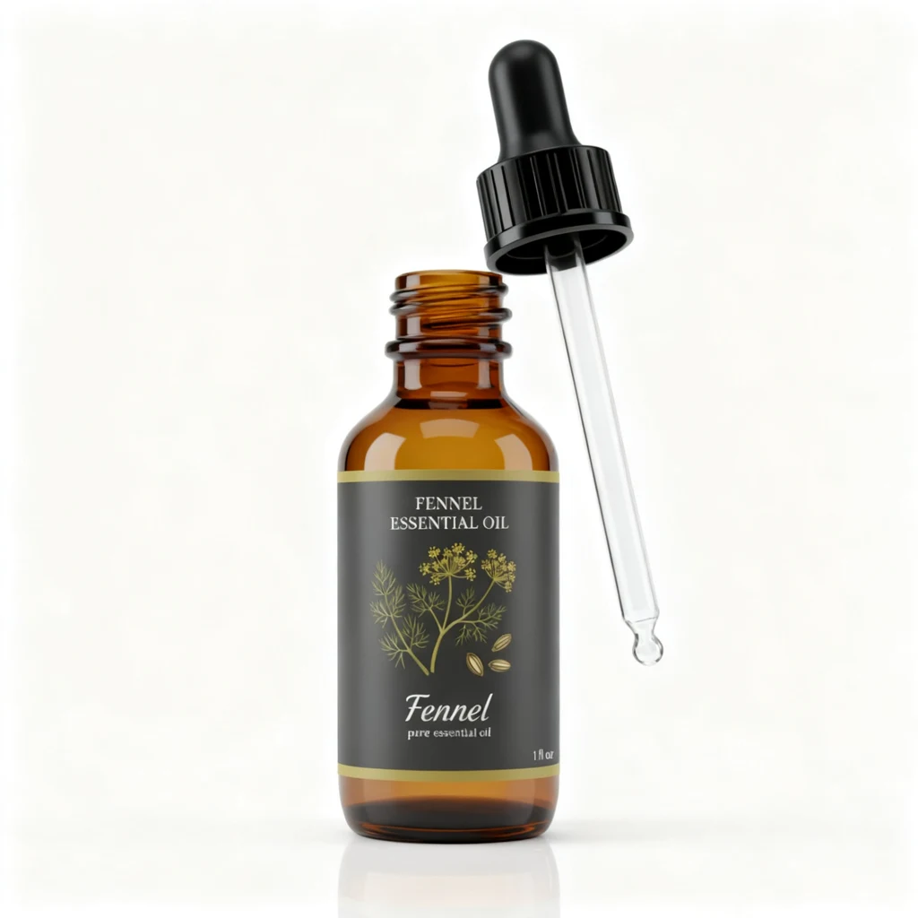 Fennel Essential Oil bottle